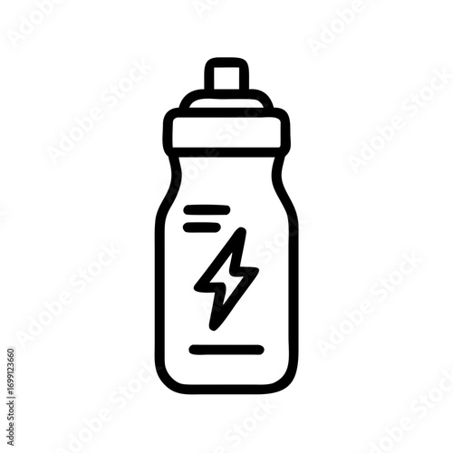 Electrolyte Drink Icon for Web and Graphic Design