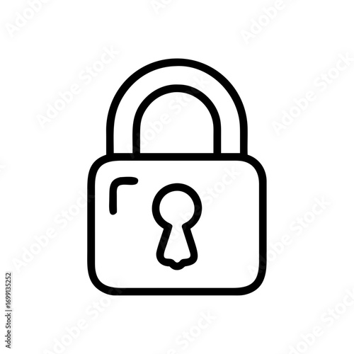 Privacy Icon for Web and Graphic Design