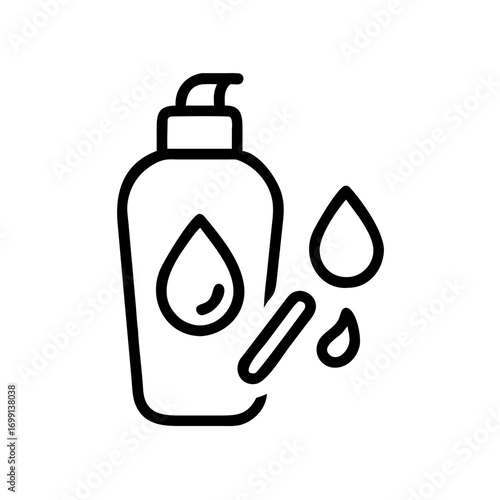 Skin Hydration Icon for Web and Graphic Design