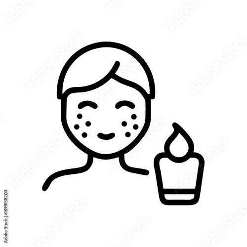 Skin Pigmentation Care Icon for Web and Graphic Design
