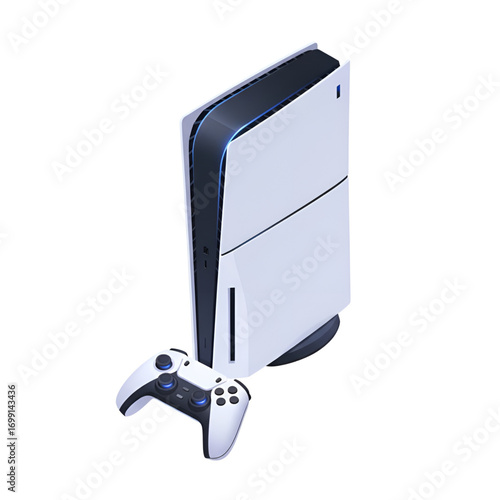 vector of a new console game 