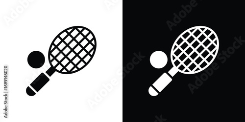 Tennis icon symbol infographics website design, logo, app, UI
