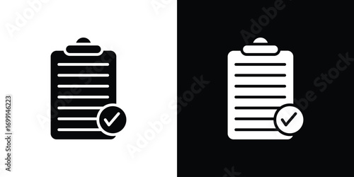 Task list icon symbol infographics website design, logo, app, UI