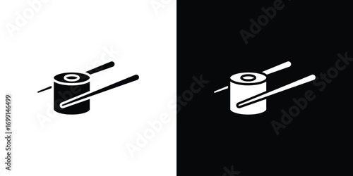 Sushi icon symbol infographics website design, logo, app, UI