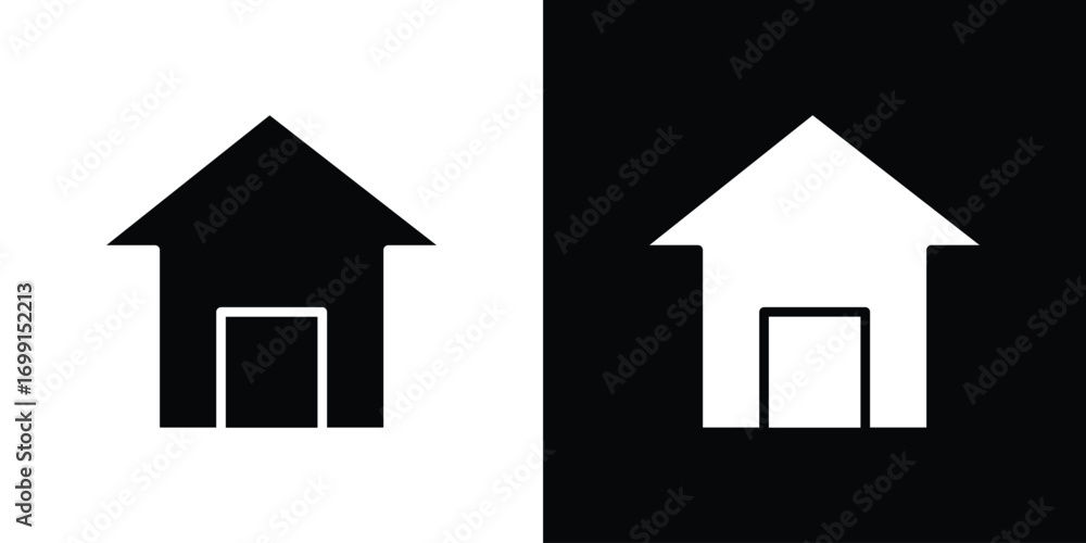 Home icon symbol infographics website design, logo, app, UI