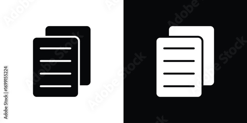 Copy icon symbol infographics website design, logo, app, UI