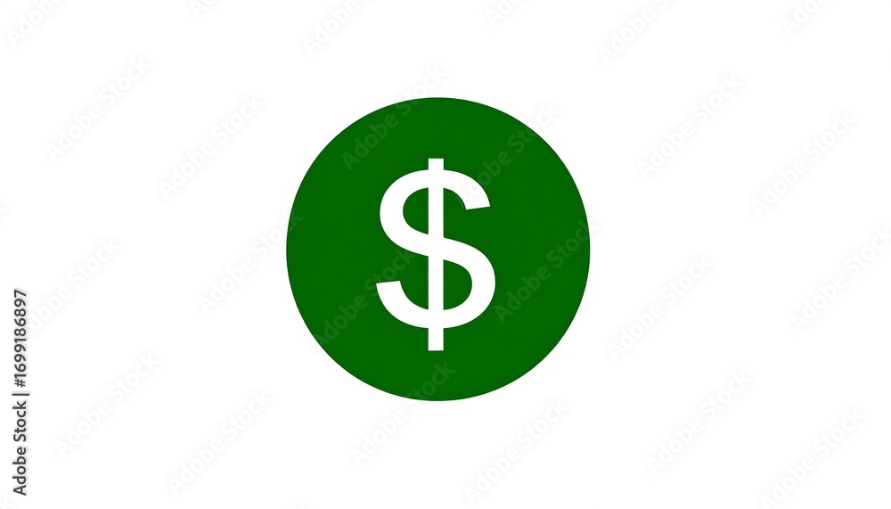 Green dollar sign icon Green dollar sign icon