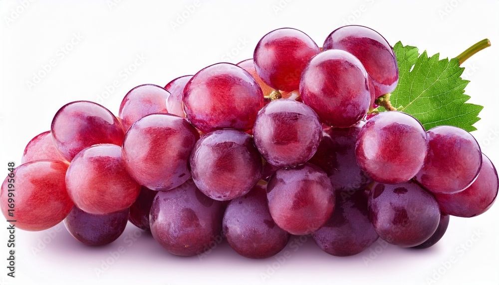 Fototapeta premium Grapes On Transparent Background Element Remove Background