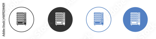 Vending machine icon pictogram for your web site design, logo