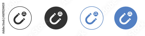 User engagement icon pictogram for your web site design, logo