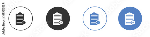 Task list icon pictogram for your web site design, logo