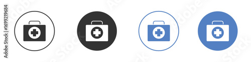 Medical kit icon pictogram for your web site design, logo