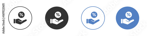 Interest icon pictogram for your web site design, logo