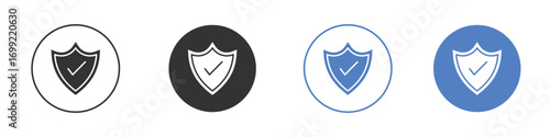 Insured icon pictogram for your web site design, logo