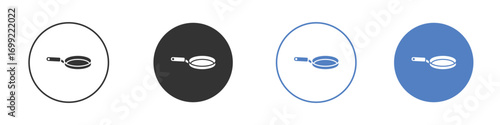 Frying pan icon pictogram for your web site design, logo