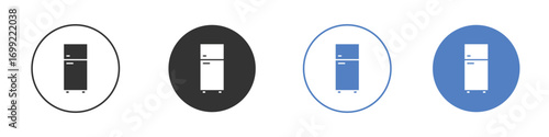 Fridge icon pictogram for your web site design, logo