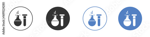 Chemistry icon pictogram for your web site design, logo