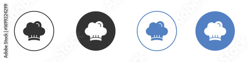 Chef hat icon pictogram for your web site design, logo