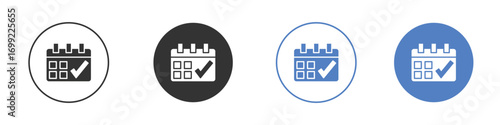 Appointment icon pictogram for your web site design, logo