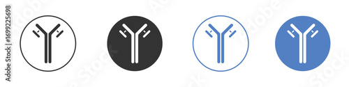 Antibody icon pictogram for your web site design, logo