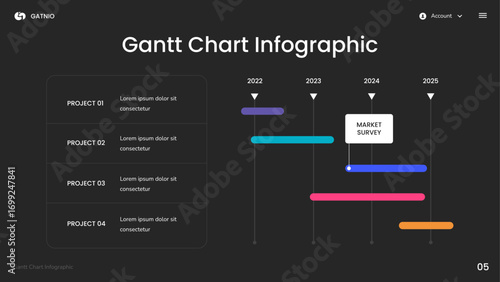 Gantt Chart Infographic