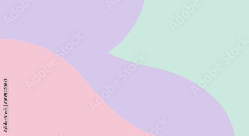 Colorful abstract gradient background with overlapping shapes
