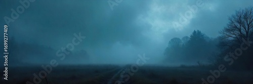 Eerie, atmospheric fog rolling over a dark, mysterious landscape Perfect for fantasy, horror, or suspense projects Ideal for backgrounds, overlays, and textures , fog, green