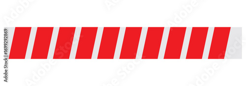 Construction tape vector. tape pattern vector