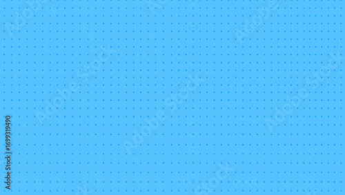 Abstract Blue Halftone Gradient Texture