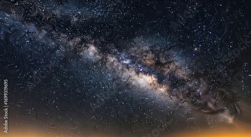 Wallpaper Mural Milky Way galaxy spans a vast night sky Torontodigital.ca