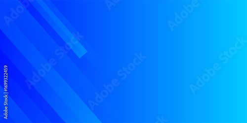 Abstract blue background with diagonal lines. Dynamic shapes composition. Modern Vector