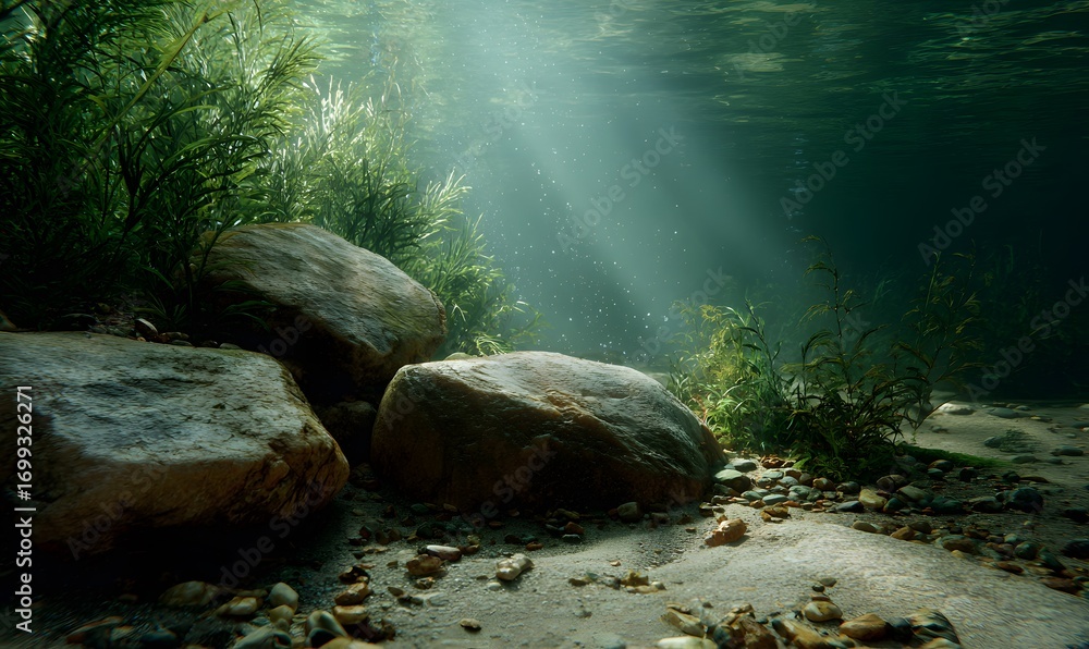 Fototapeta premium waterfall in the forest