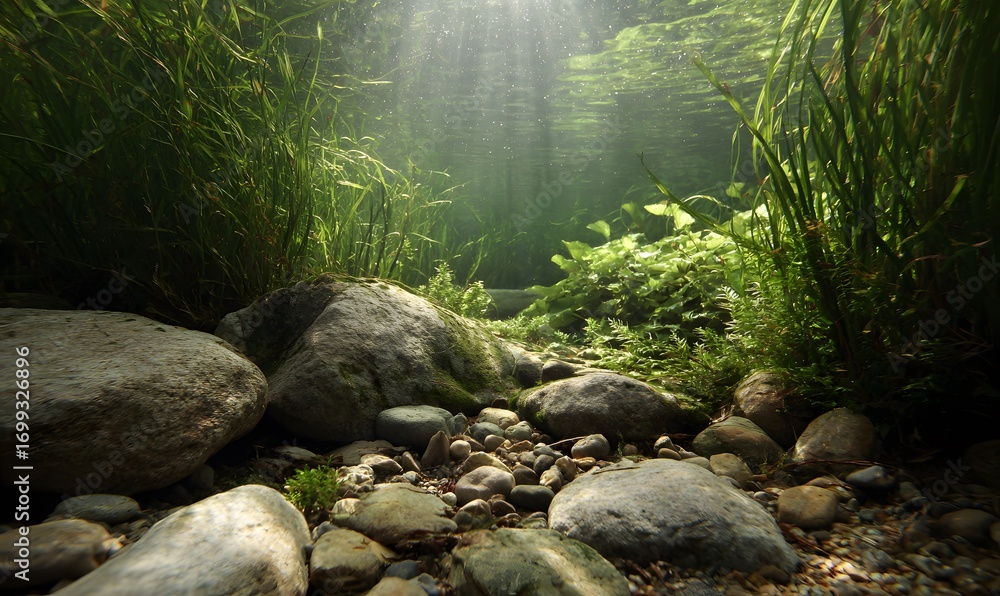 Fototapeta premium waterfall in the forest