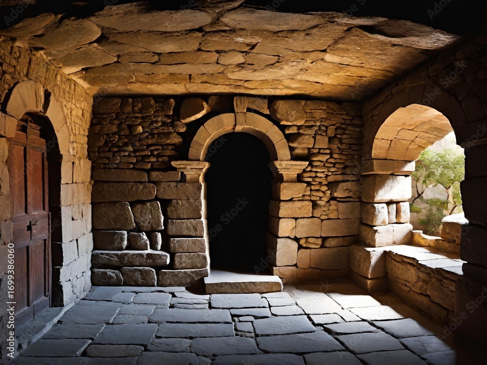 Obraz premium ancient ruins of the city
