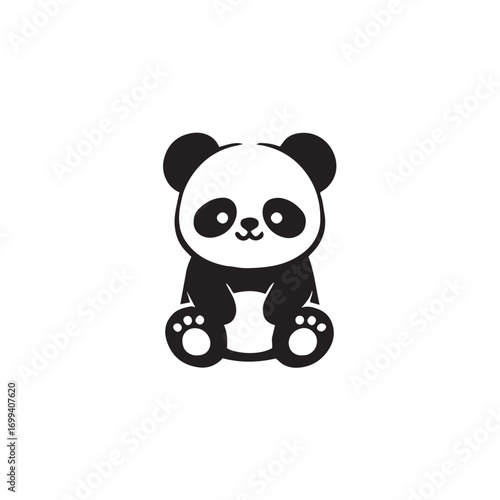 panda vector illustration