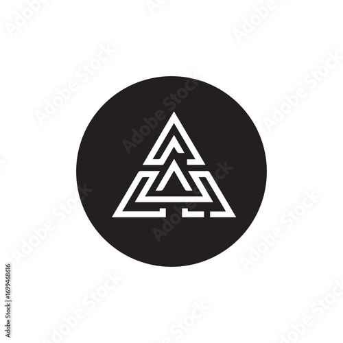 Free Download A peace sign vector button design on a solid color background - GFXLoad