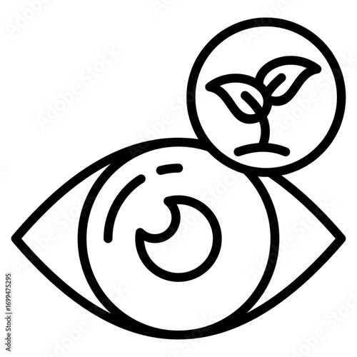 Seed Vision Icon For Design Elements