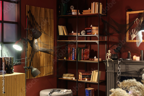 Interior of living room dec...