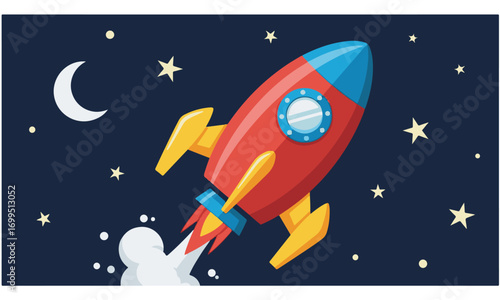 rocket to space