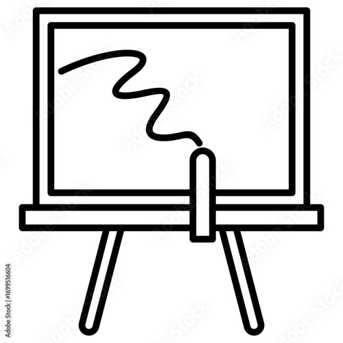Chalkboard Outline Icon