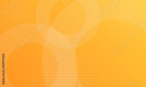 abstract yellow background with circular shapes and halftone composition. vector eps10