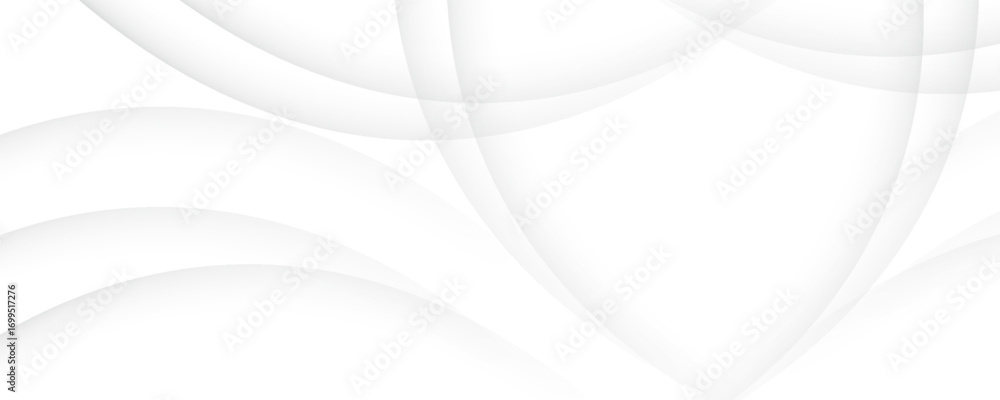 Naklejka premium Gray line background curve element with white space for text and message design, overlapping layers, eps10,website,cover,poster.