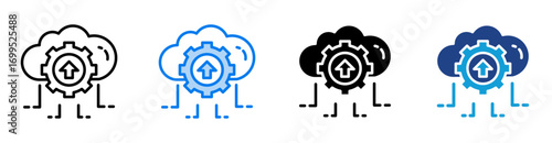 upload icon set multiple style collection