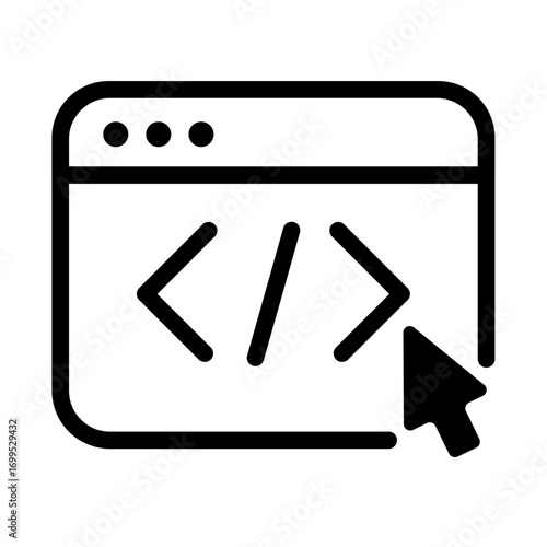 Debugging Line Icon of Game Development Icon Set