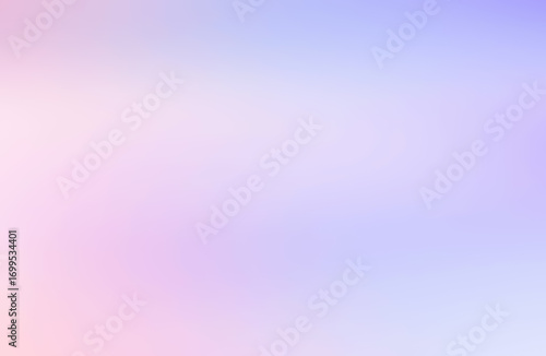 Soft shades of blue and pink blend gently across the background, creating a peaceful and elegant gradient.
