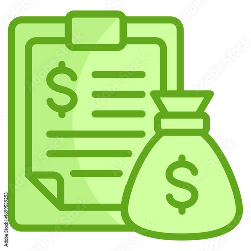 Budget Sheet Icon