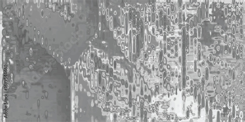 Abstract digital artwork featuring grey tones and organic forms evoking a sense of fluidity and modern aesthetic