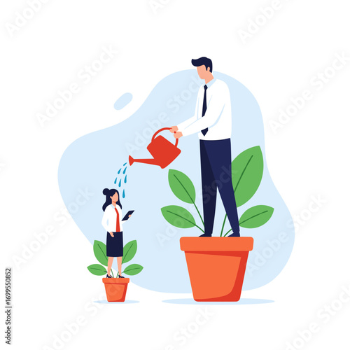 Mentorship fosters professional growth and personal development cultivating talent and expertise for future success