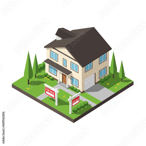 The Business of Real Estate: A House on the Market for Purchase