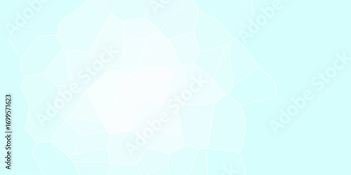 Silhouette of a girl in a business vector pattern of blue and white geometric triangles. Broken quartz stained Glass Background with White lines. Seamless pattern with Vintage Quartz surface white 